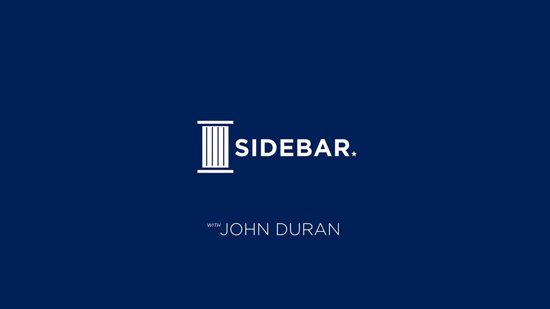 Sidebar with John Duran